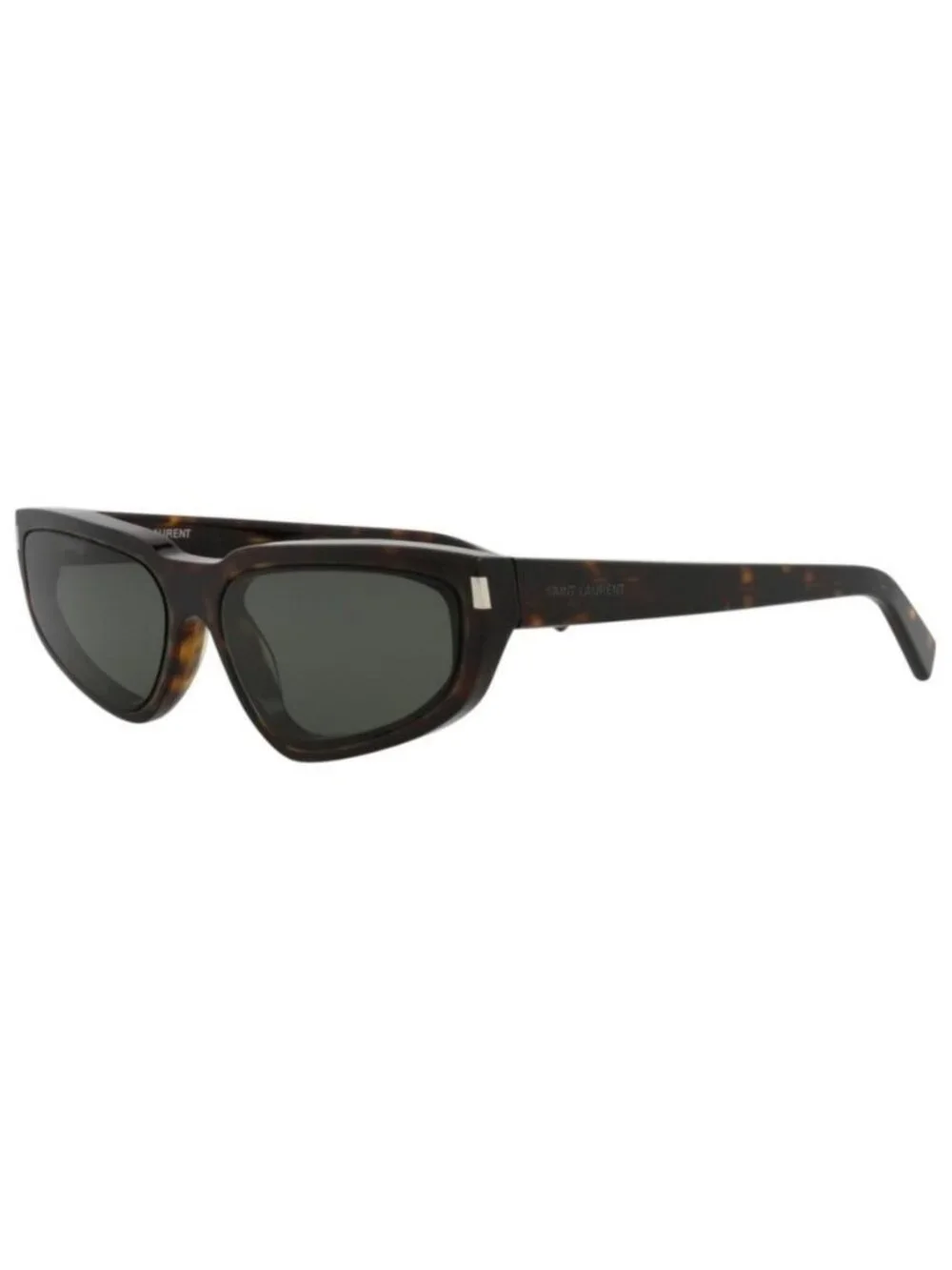 New Saint Laurent Womens Cat Eye Havana Havana Grey Fashion Designer Sunglasses